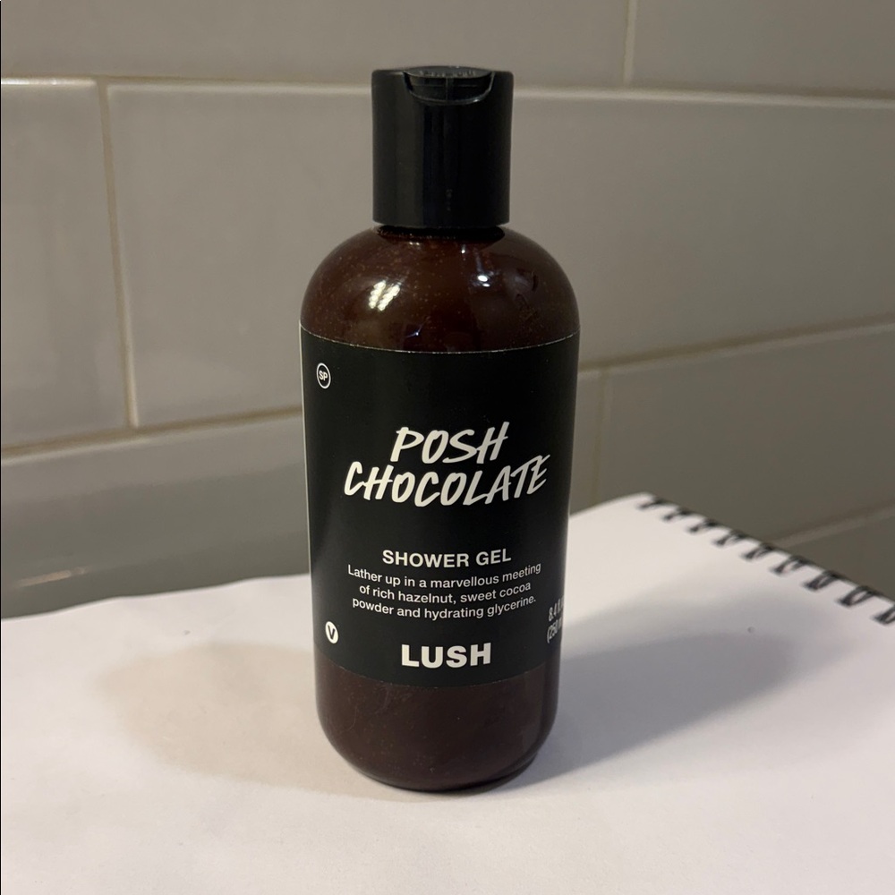 LUSH Posh Chocolate Shower Gel - Sold Out Item! Brand New, Sealed.